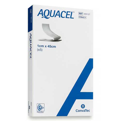 Convatec Aquacel Hydrofiber Dressing, Sterile, Ribbon 403770