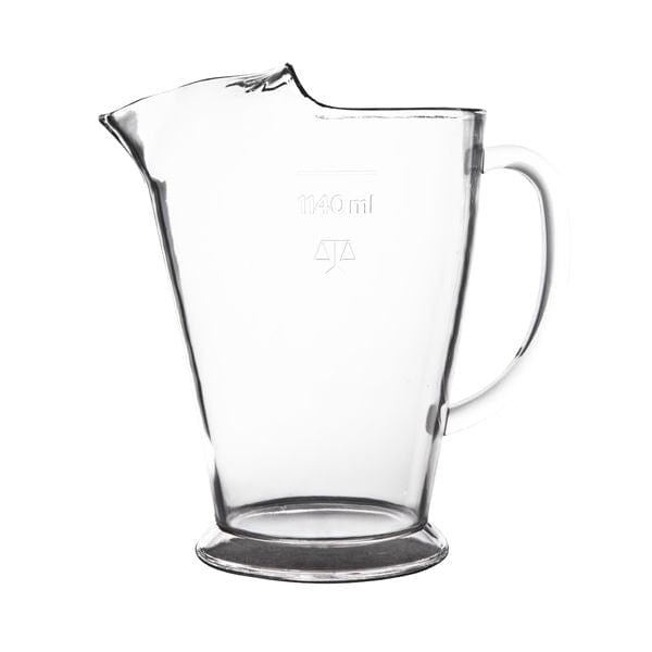 Trenton Bar & Glassware Crown San Poly Beer Jug Cert 1140ml