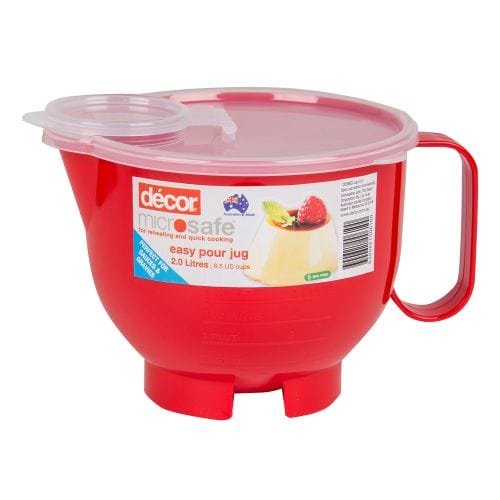 Décor Kitchen Equipment Decor Microwave Jug With Lid 2L