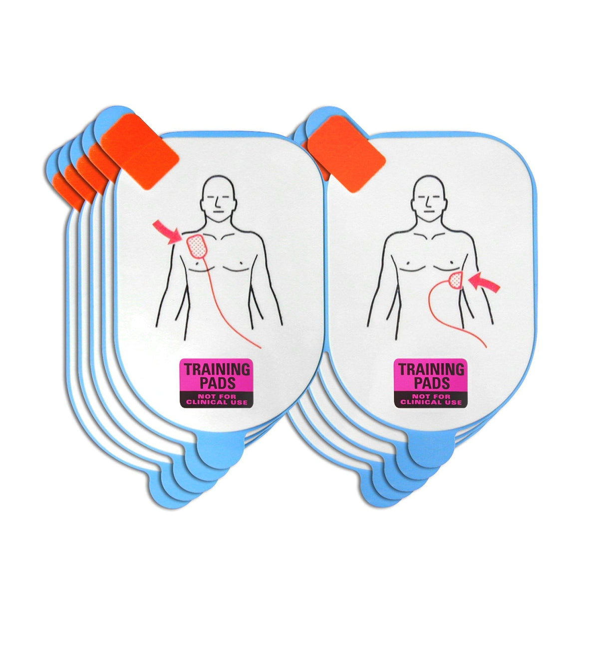 Defibtech Adult Training Pads - Semi/Auto Training AED