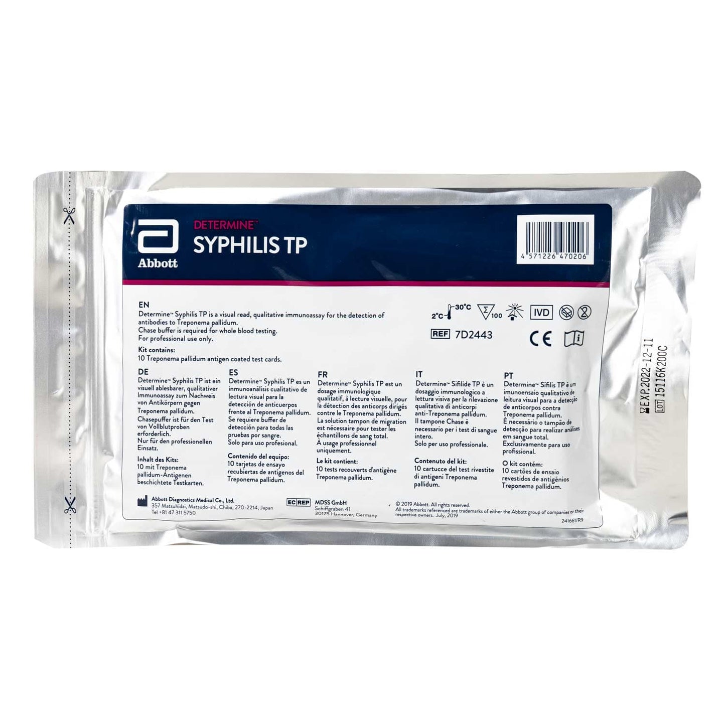 Determine Syphilis TP Rapid (100T)
