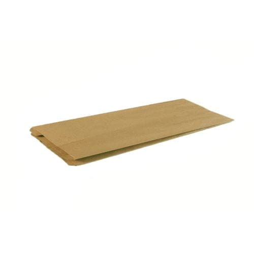 Detpak Disposable Food Packaging Pack of 500 Detpak Satchel Bag Recycled Brown No 4 280 x125 x80mm