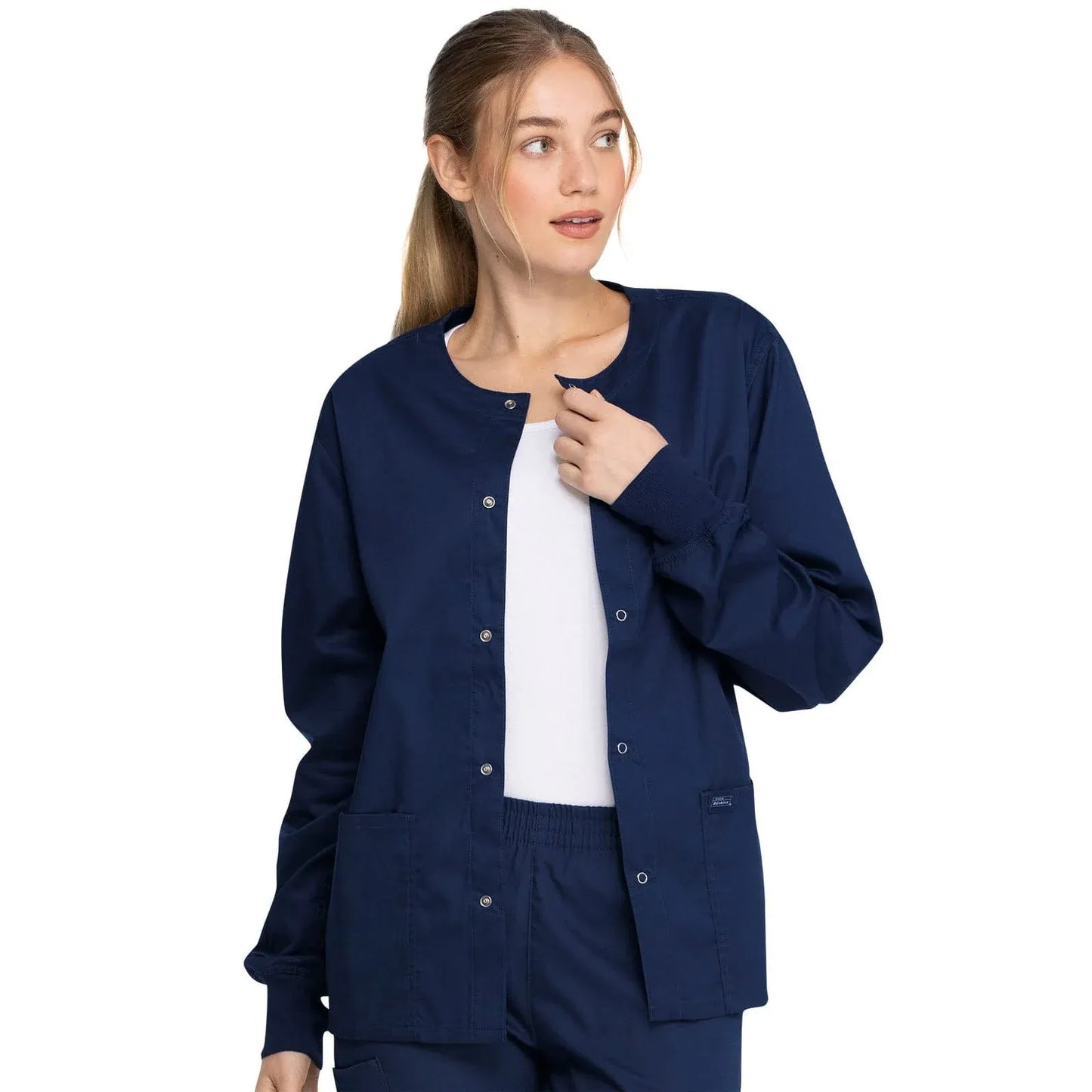 Dickies Dickies Unisex Fit Warm-up Jacket Navy