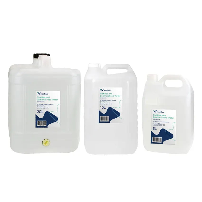 Distilled Demineralised Water 5L