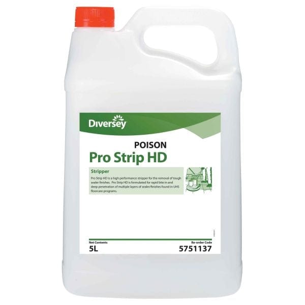 Diversey Cleaning & Washroom Supplies Carton of 2 Diversey Prostrip Hd Floor Stripper 2 x5L