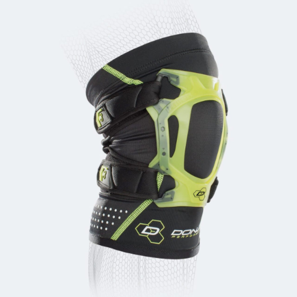 DonJoy Webtech Short Knee Brace Large Green