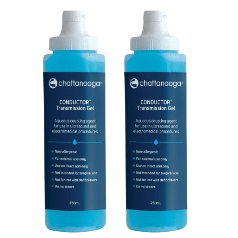 2 x Ultrasound Gel 250mL Conductive Gel Lubricating Tens Machine ECG EEG Transmission Squeeze Bottle