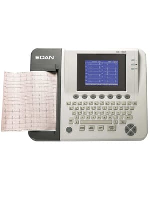 Edan 12 Lead ECG Interp. 210mm Basic
