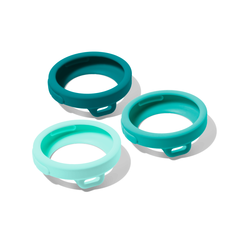EKO CORE 500 Protective Chestpiece Cover 3-Pack - Rainforest Collection