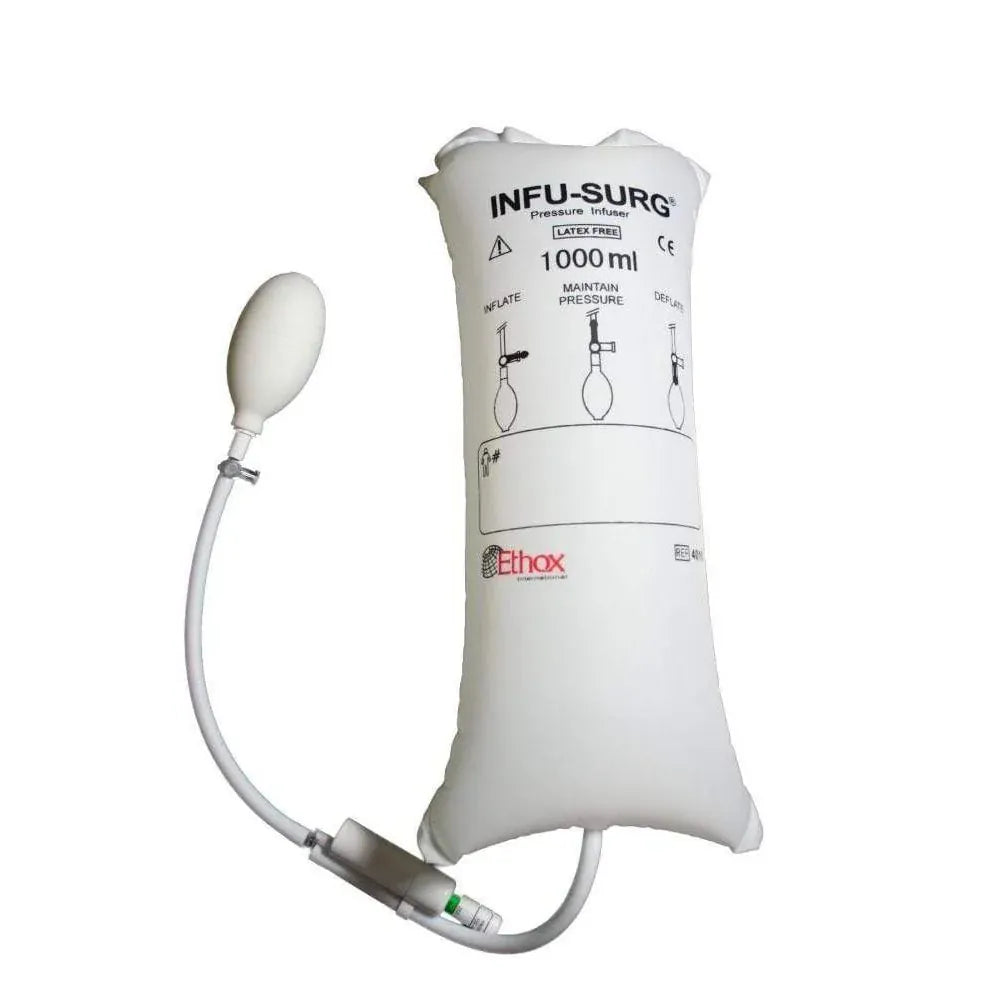 Medshop Infusion Pressure Bag Ethox Infu-surg Pressure Infusion Bag 1Litre Pack/5