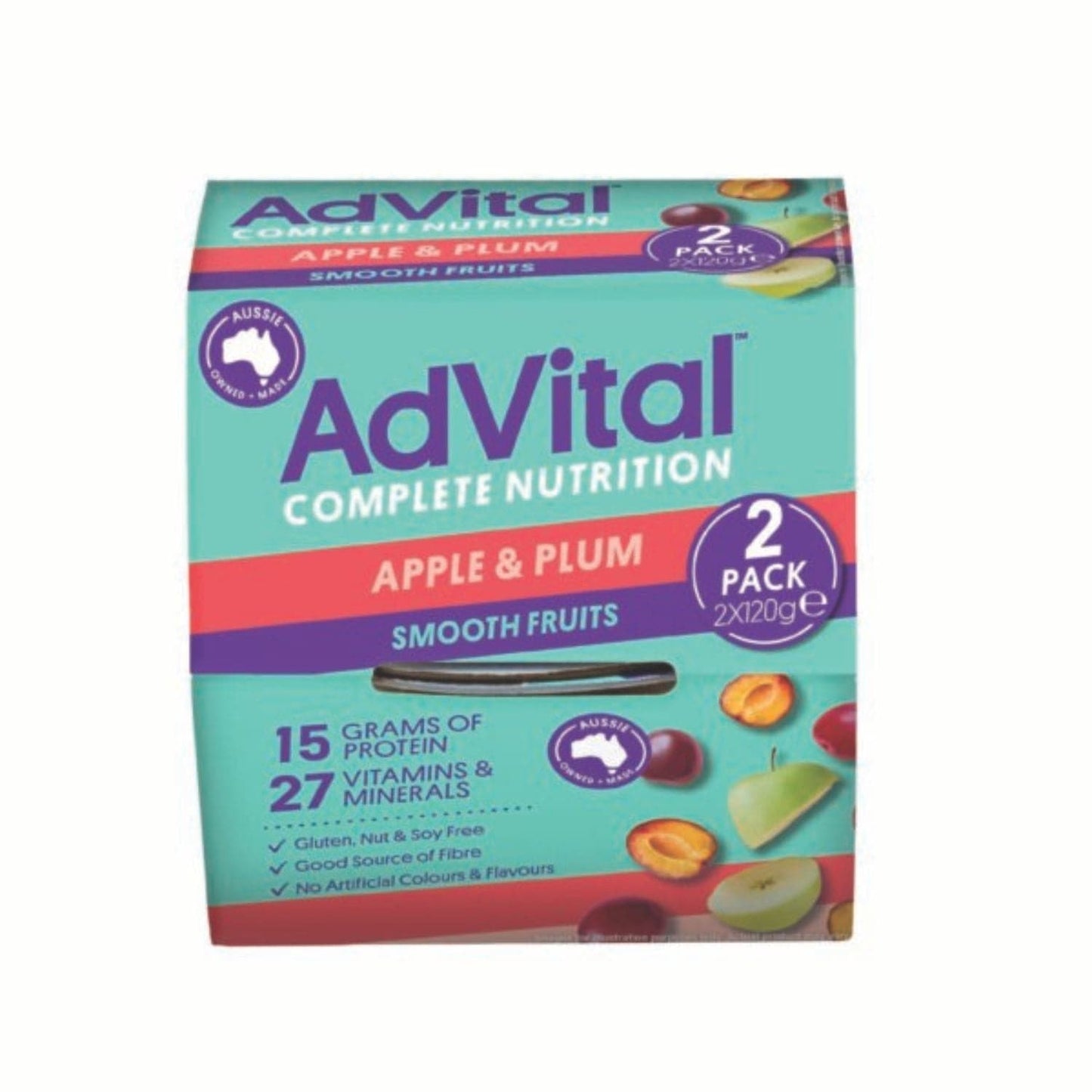 Flavour Creations AdVital Smooth Fruits Apple & Plum