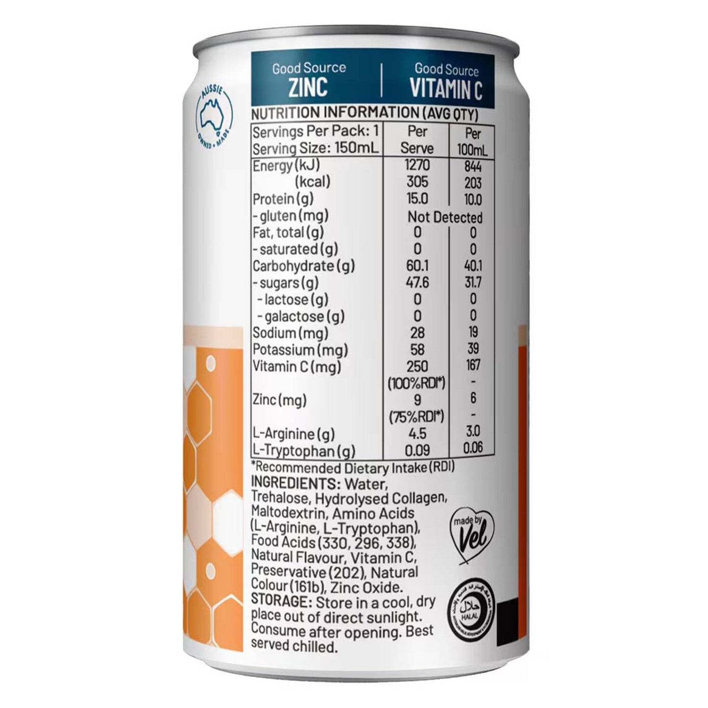Flavour Creations Argie Arginine Orange