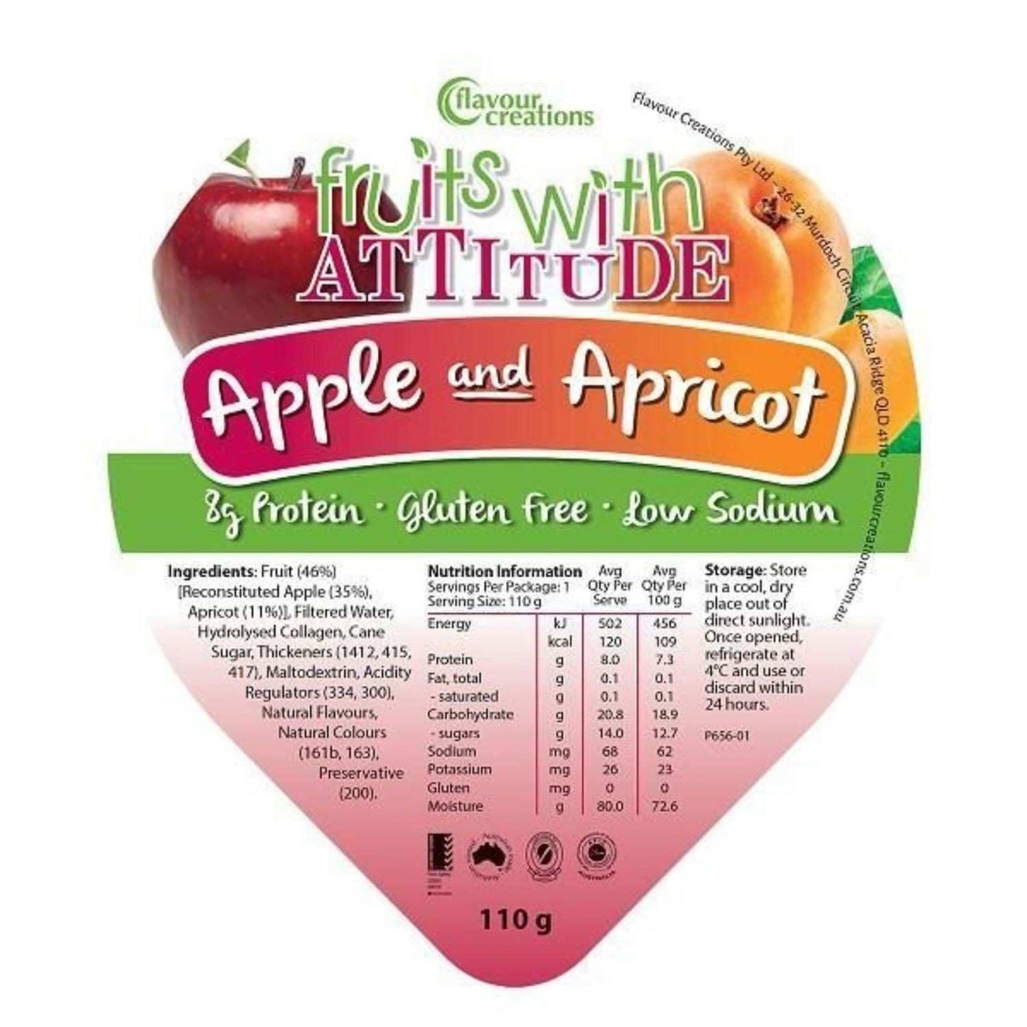 Flavour Creations Fruit with Attitude Apple & Apricot