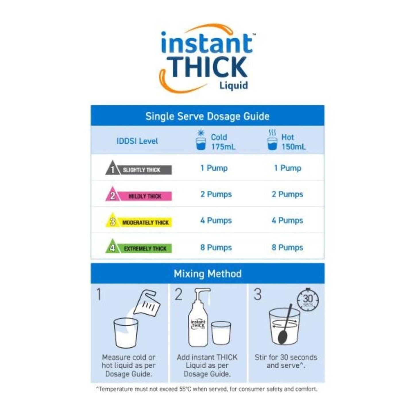 Flavour Creations Instant Thick Liquid Thickener 950mL Bottle