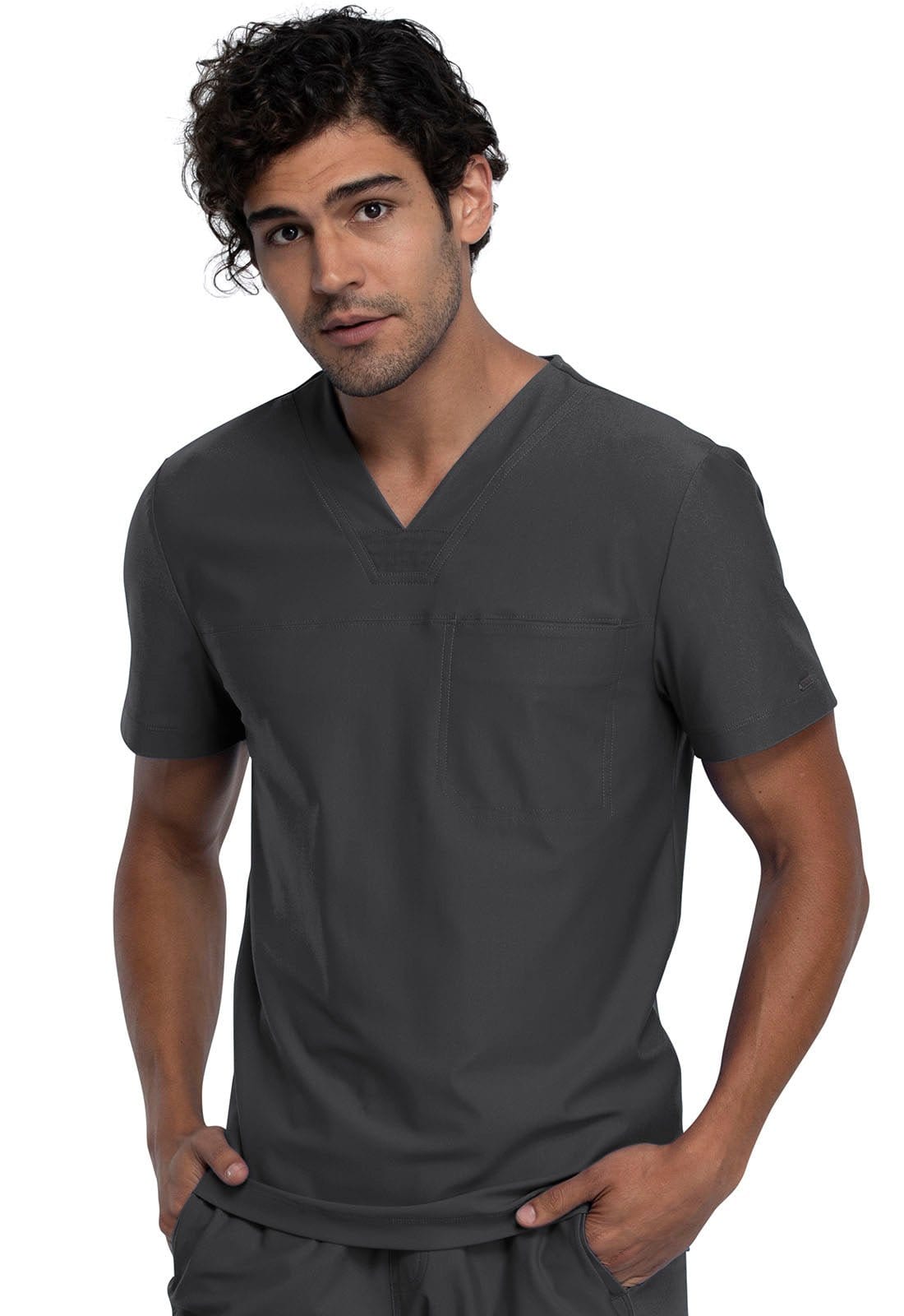 Form by Cherokee Scrub Tops Form by Cherokee Men's Scrubs Tuckable V-Neck Top