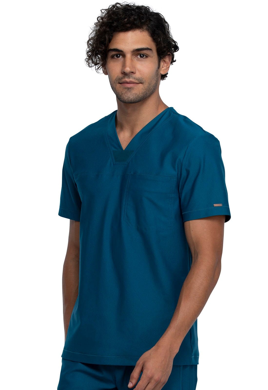 Form by Cherokee Scrub Tops Form by Cherokee Men's Scrubs Tuckable V-Neck Top