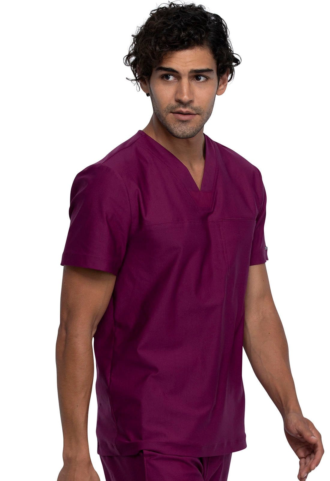 Form by Cherokee Scrub Tops Form by Cherokee Men's Scrubs Tuckable V-Neck Top