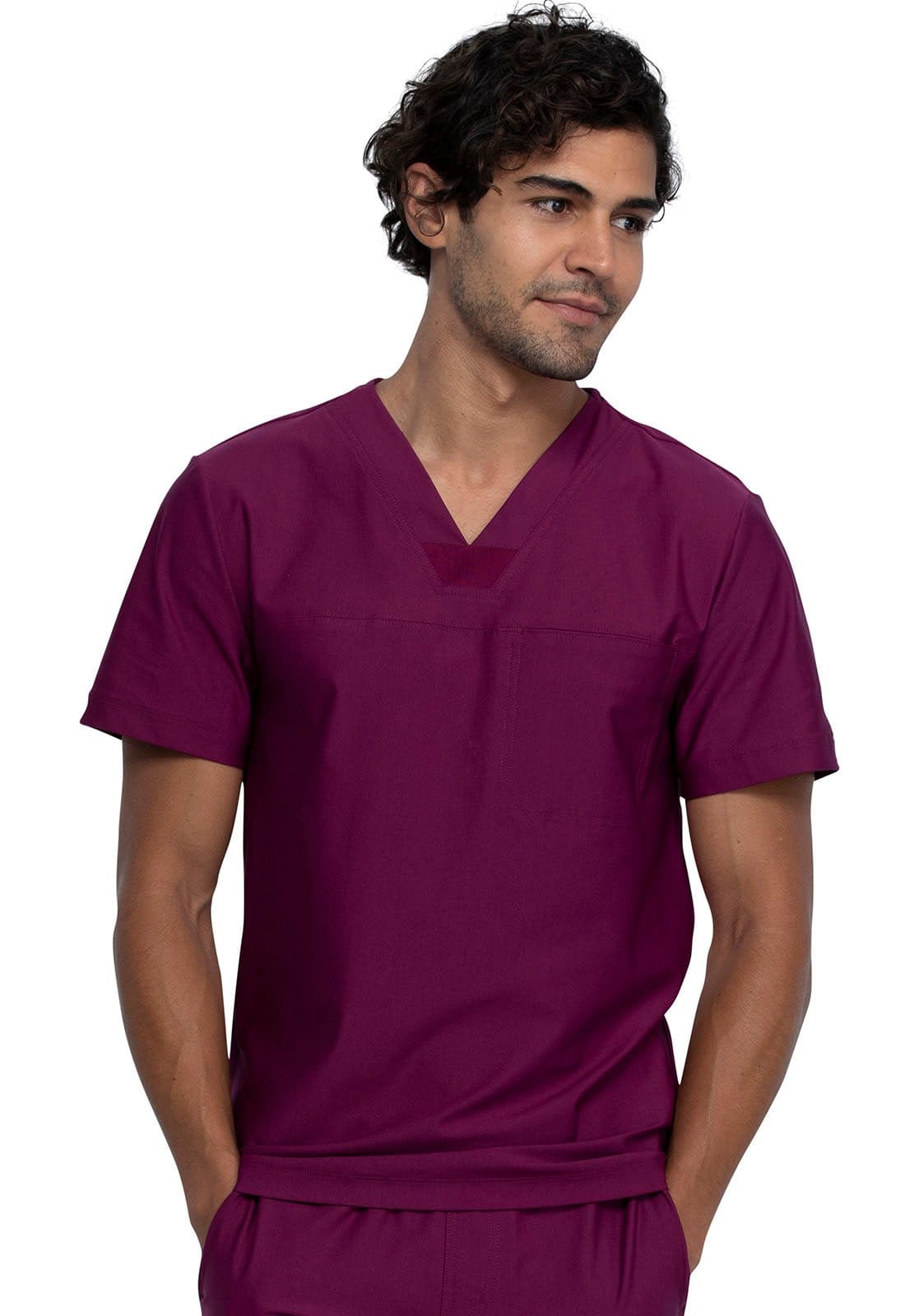 Form by Cherokee Scrub Tops Form by Cherokee Men's Scrubs Tuckable V-Neck Top