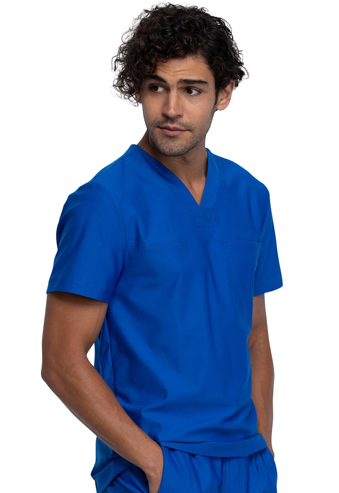 Form by Cherokee Scrub Tops Form by Cherokee Men's Scrubs Tuckable V-Neck Top