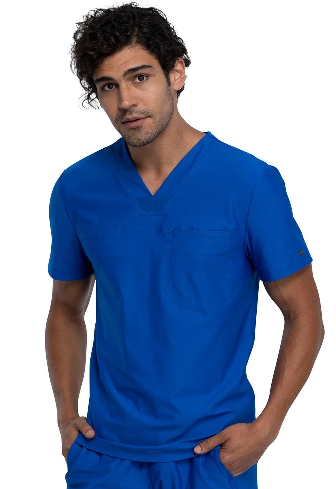 Form by Cherokee Scrub Tops Form by Cherokee Men's Scrubs Tuckable V-Neck Top