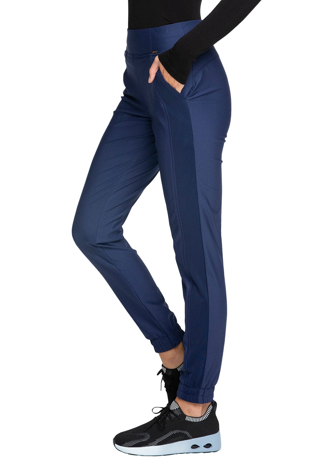 Form By Cherokee Scrubs Pants XS Form by Cherokee Scrubs Pull-on Jogger Navy