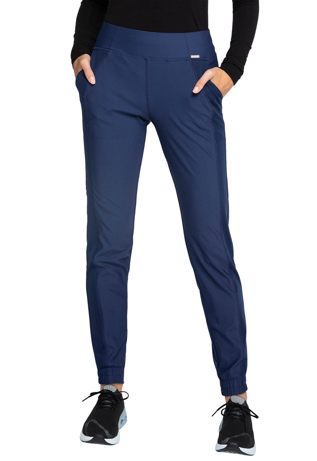 Form By Cherokee Scrubs Pants Form by Cherokee Scrubs Pull-on Jogger Navy