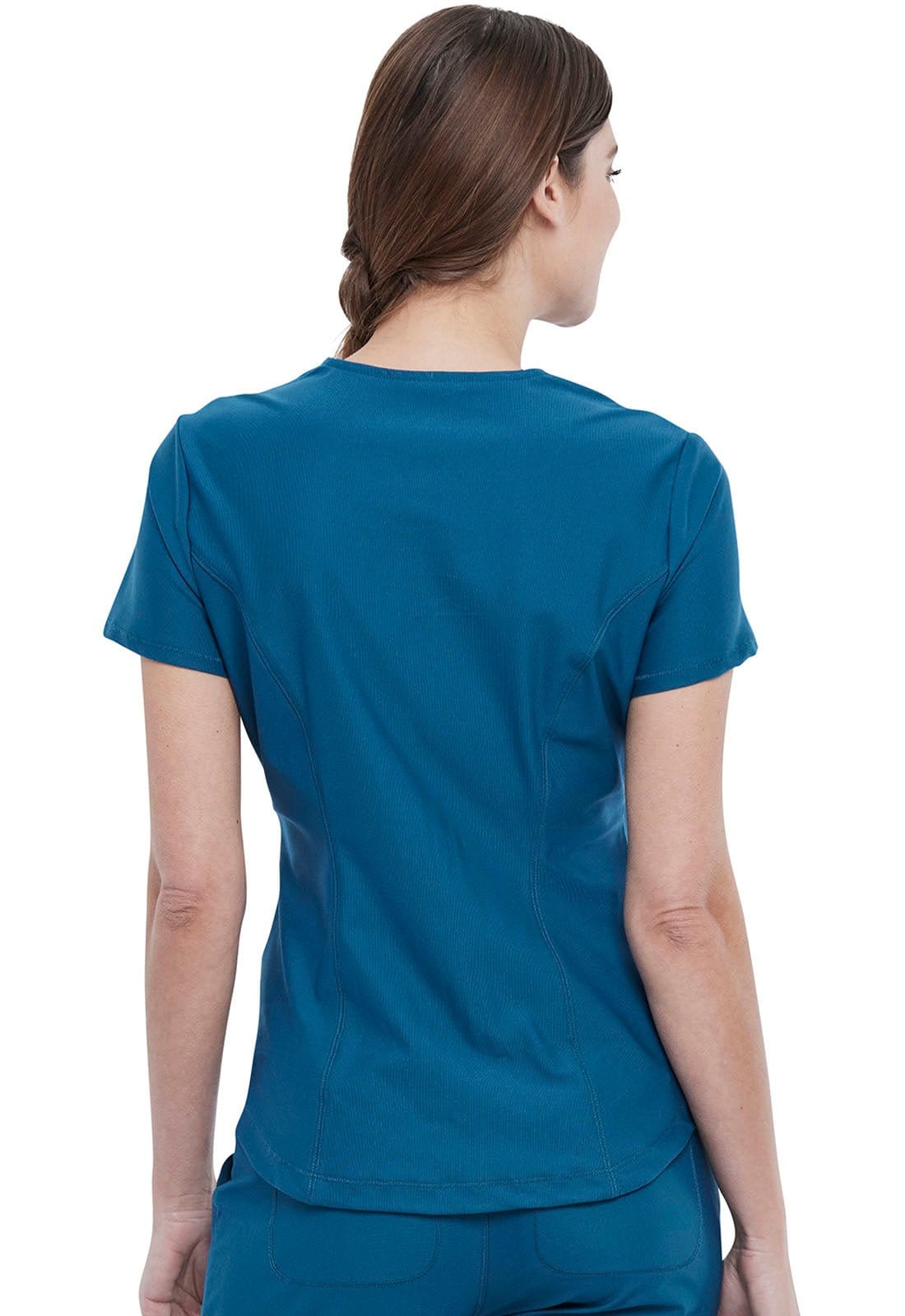 Form By Cherokee Scrub Tops Form by Cherokee Scrubs Tuckable V-Neck Top