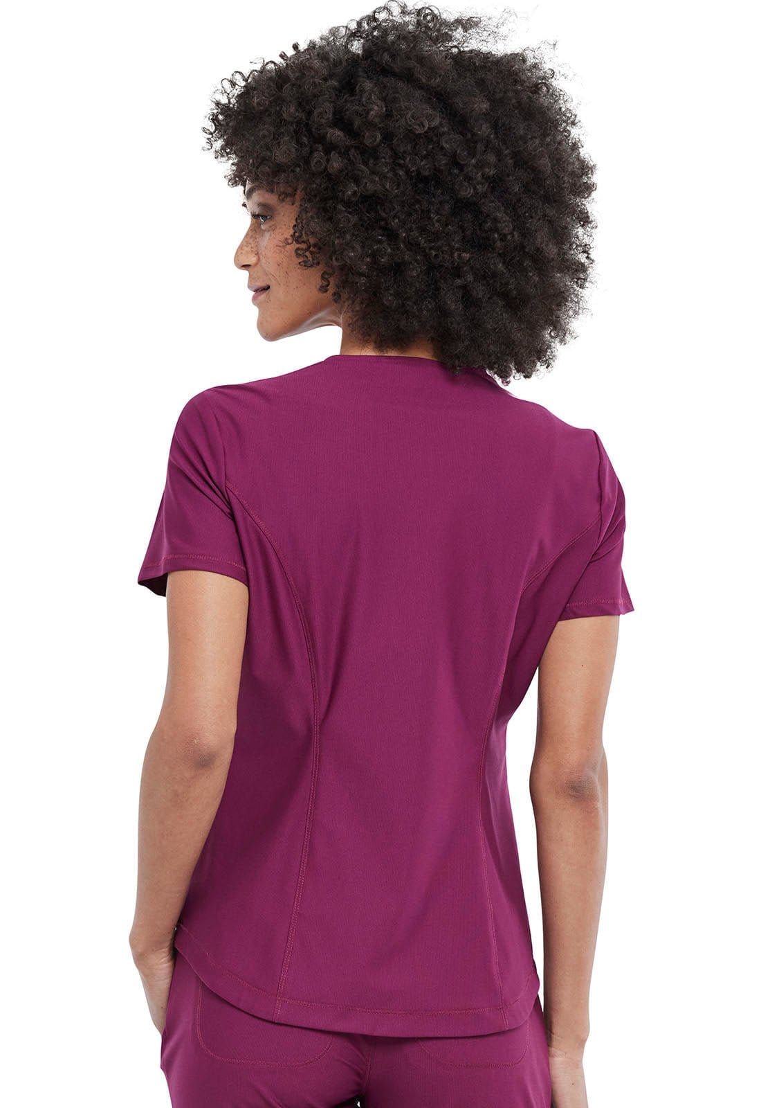 Form By Cherokee Scrub Tops Form by Cherokee Scrubs Tuckable V-Neck Top