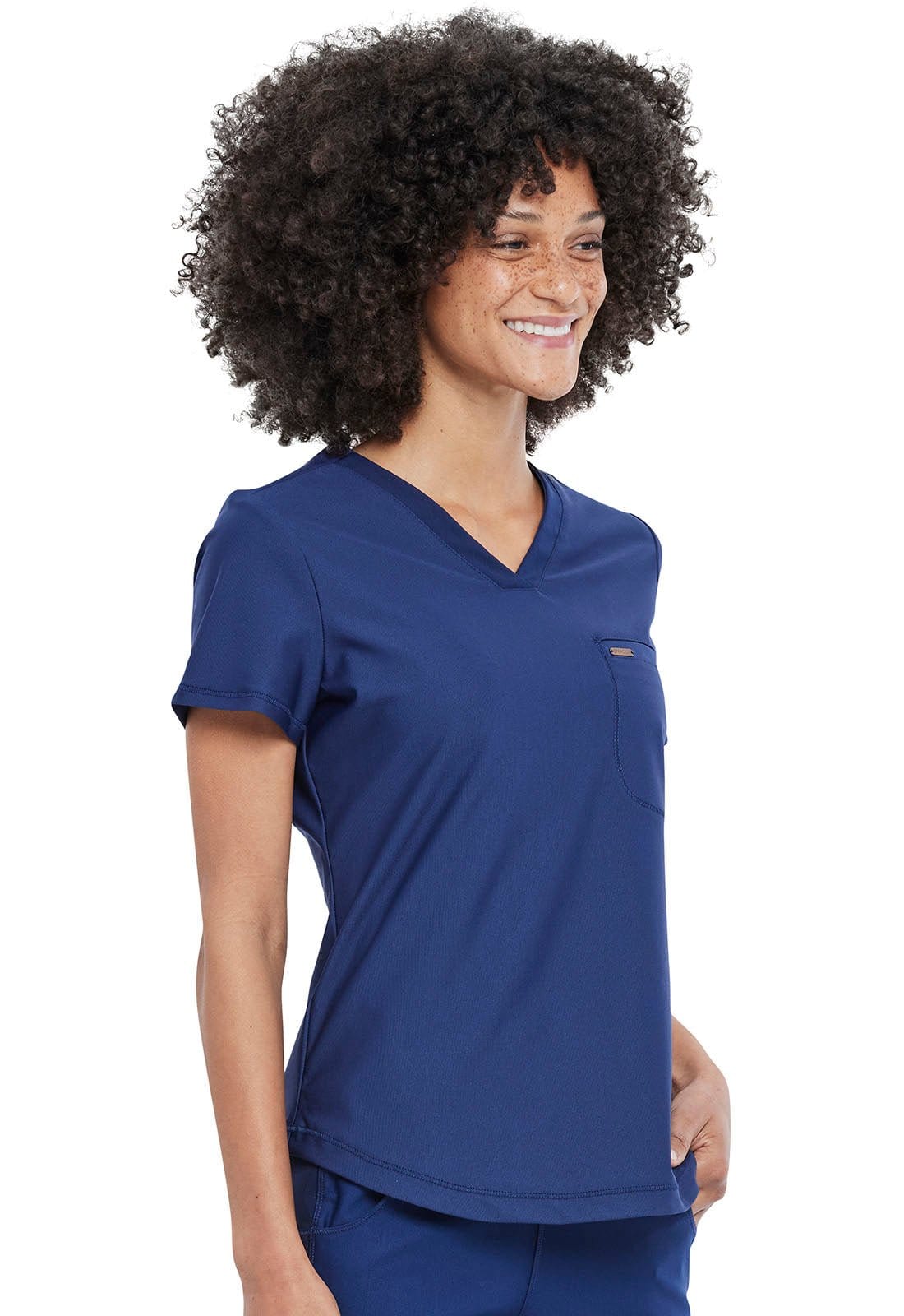 Form By Cherokee Scrub Tops Form by Cherokee Scrubs Tuckable V-Neck Top
