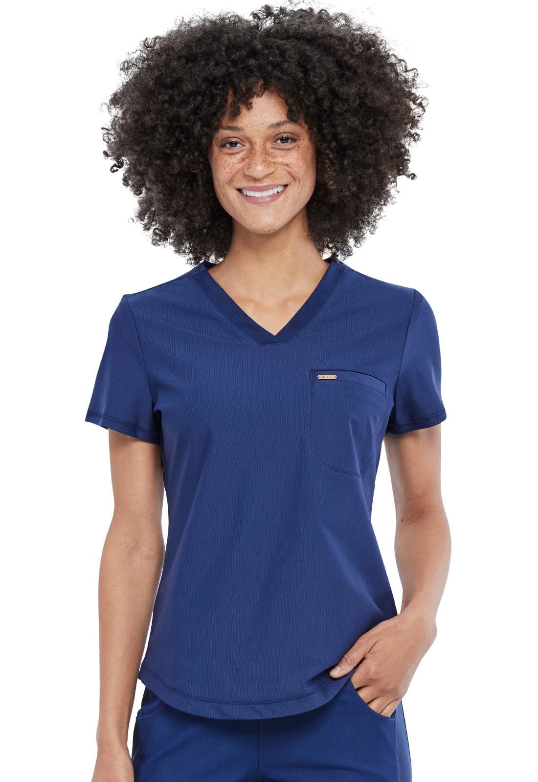 Form By Cherokee Scrub Tops Form by Cherokee Scrubs Tuckable V-Neck Top
