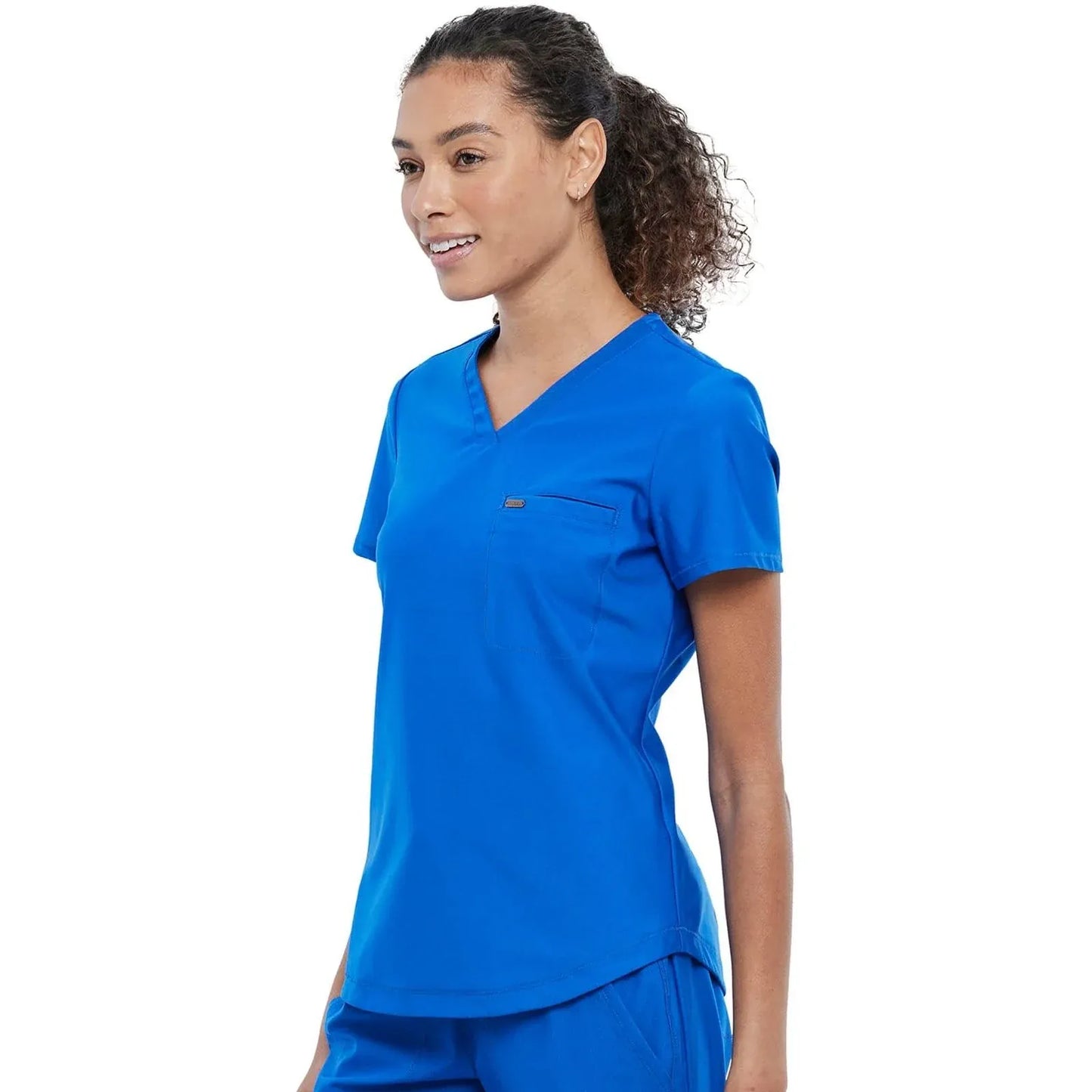 Form By Cherokee Scrub Tops Form by Cherokee Scrubs Tuckable V-Neck Top