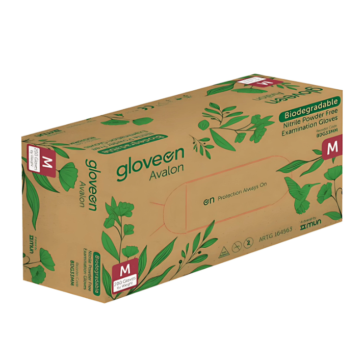 GloveOn Avalon Biodegradable Nitrile Exam Gloves