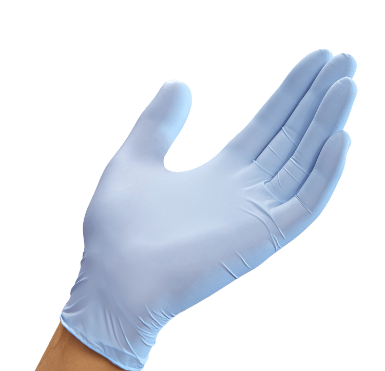 GloveOn COATS Colloidal Oatmeal Coated Nitrile Exam Gloves