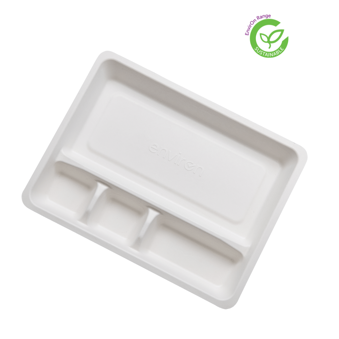 GloveOn EnvirOn Compostable Procedure Tray 4-compartment