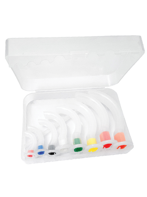 Guedel Airway Kit With Case (8 airways 40mm-110mm)