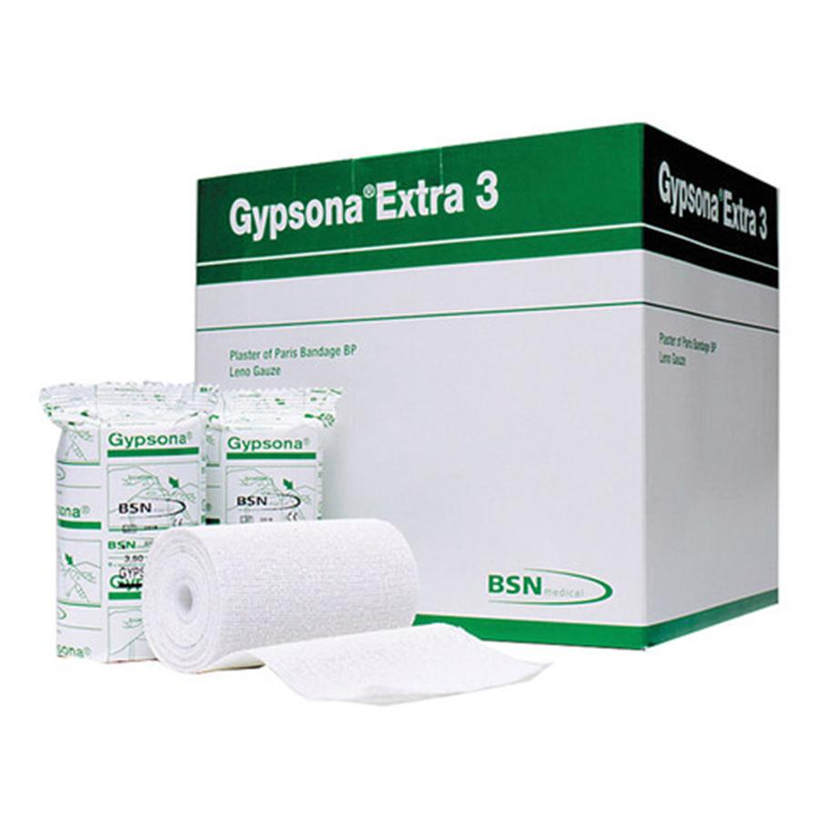 Gypsona Extra 3 Plaster of Paris Bandage — Fast Fracture Immobilisatio