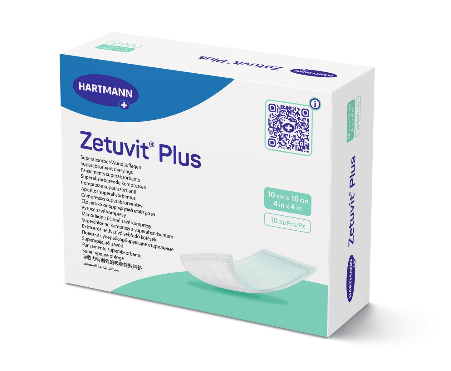 Hartmann Zetuvit Plus 10x10cm Sterile