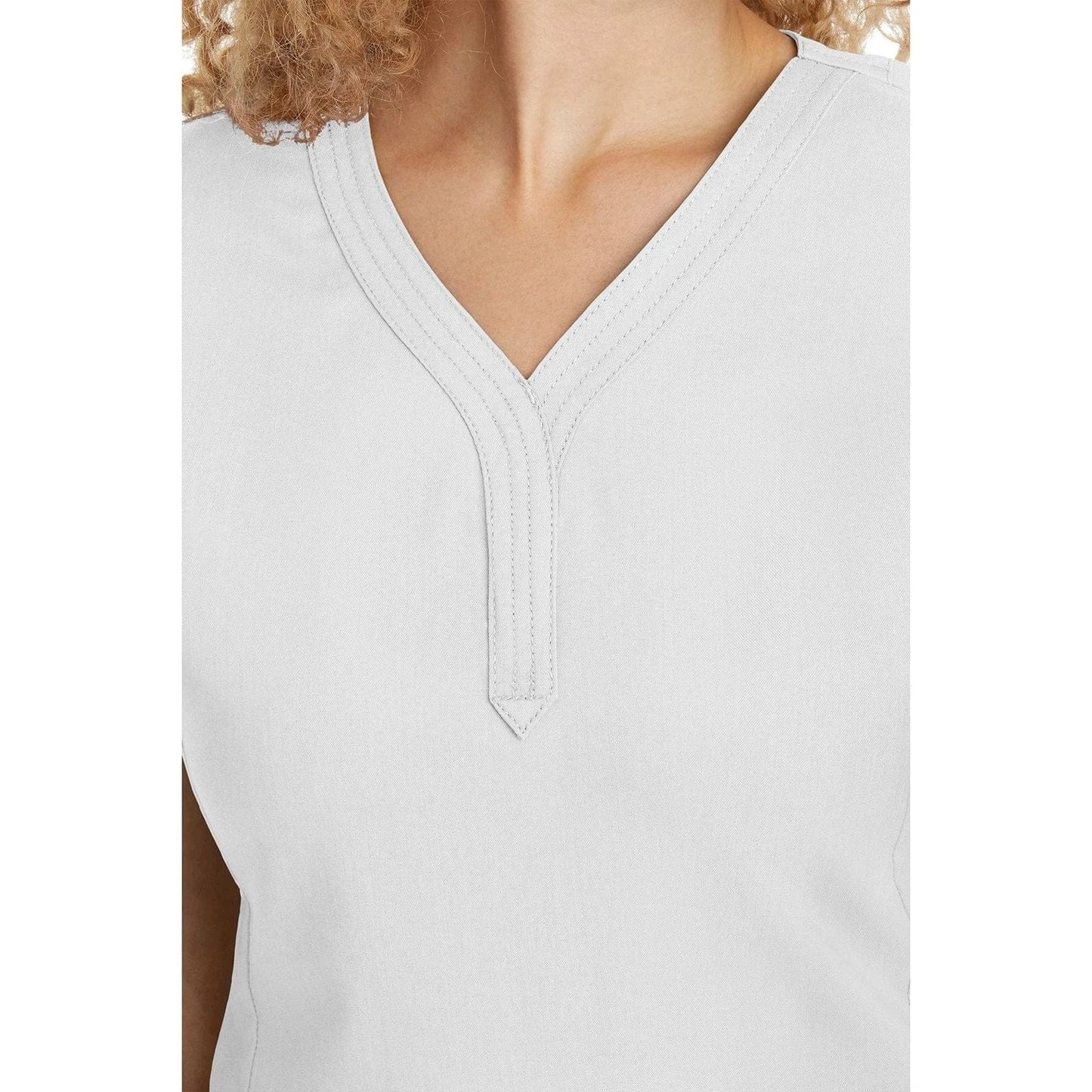 Healing Hands Purple Label Scrubs 2167 Jane Top Women White