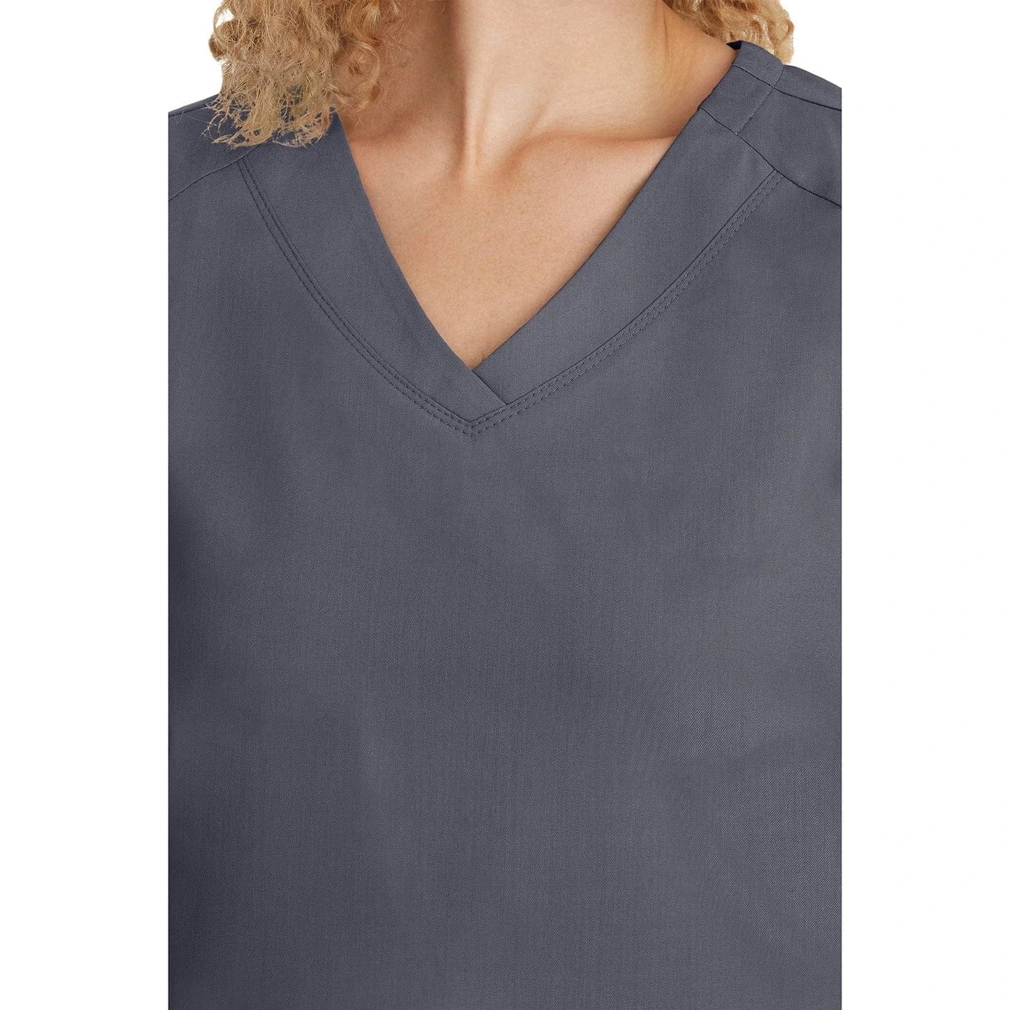 Healing Hands Purple Label Scrubs 2320 Jill Top Women Pewter