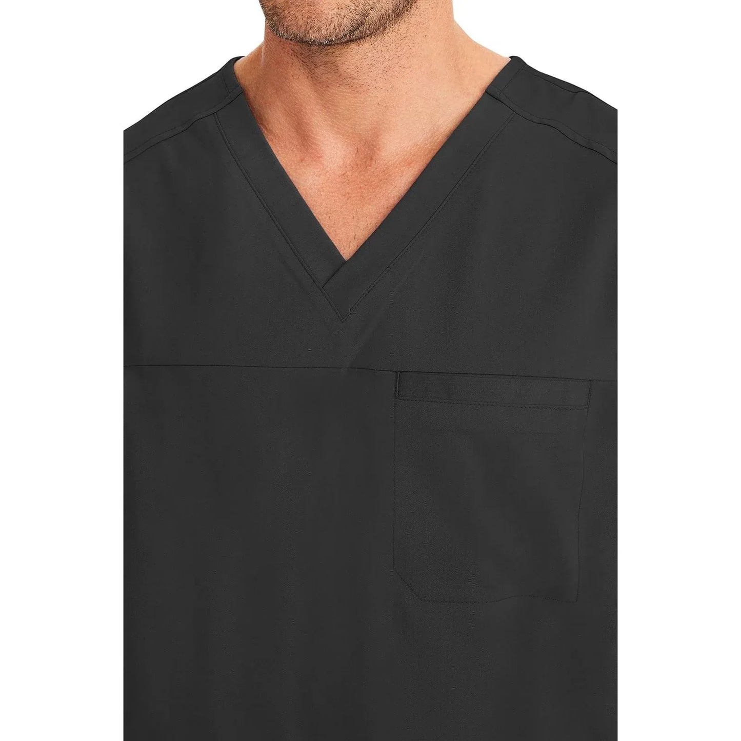 Healing Hands Purple Label Scrubs 2330 Justin Top Men Black