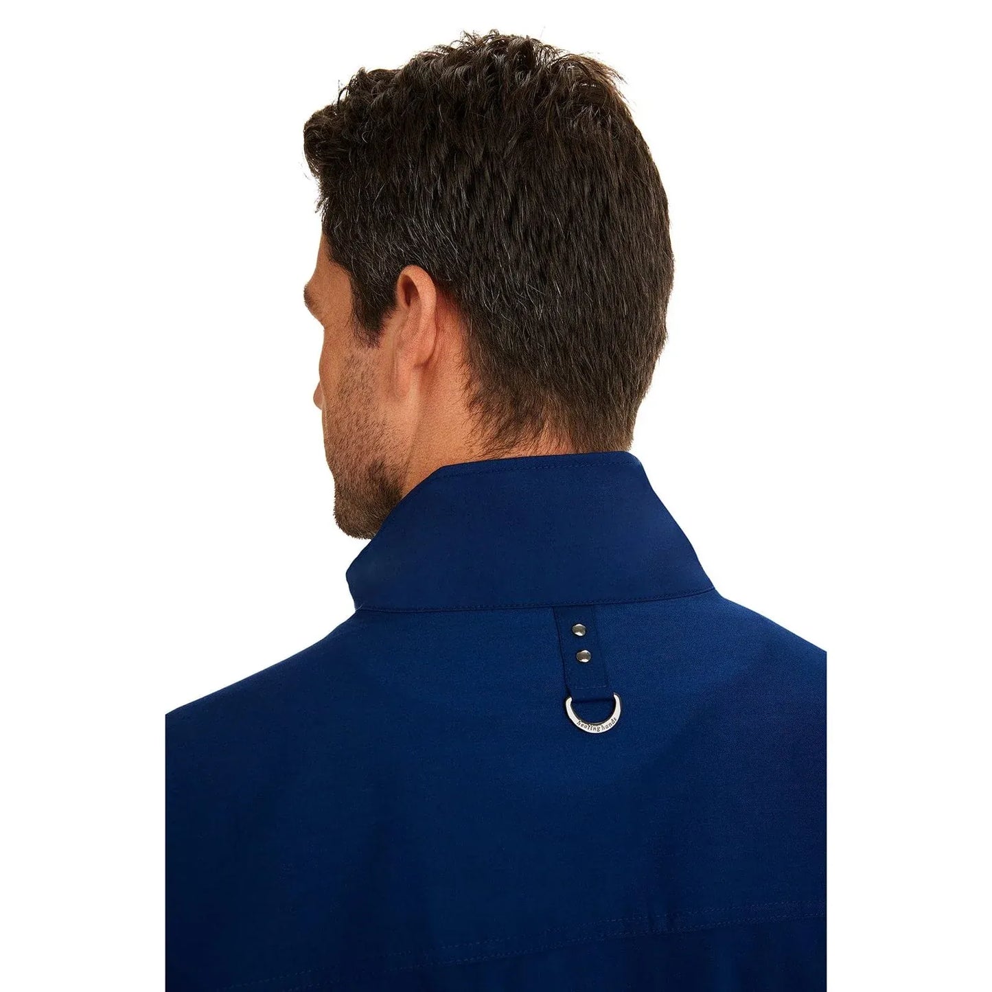 Healing Hands Purple Label Scrubs 5530 Jonathan Bomber Jacket Men Navy
