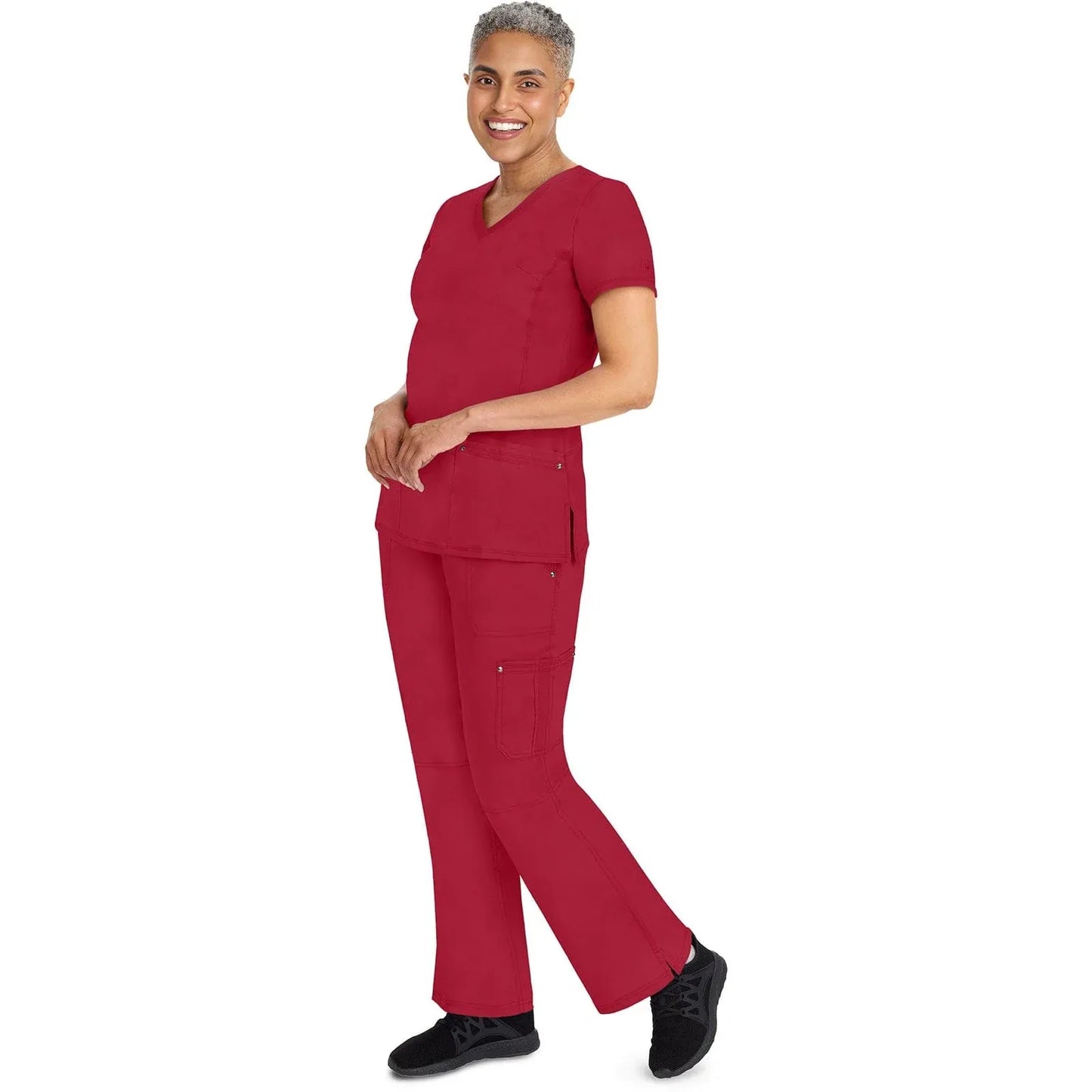 Healing Hands Purple Label Scrubs 9133 Tori Pant Women Red