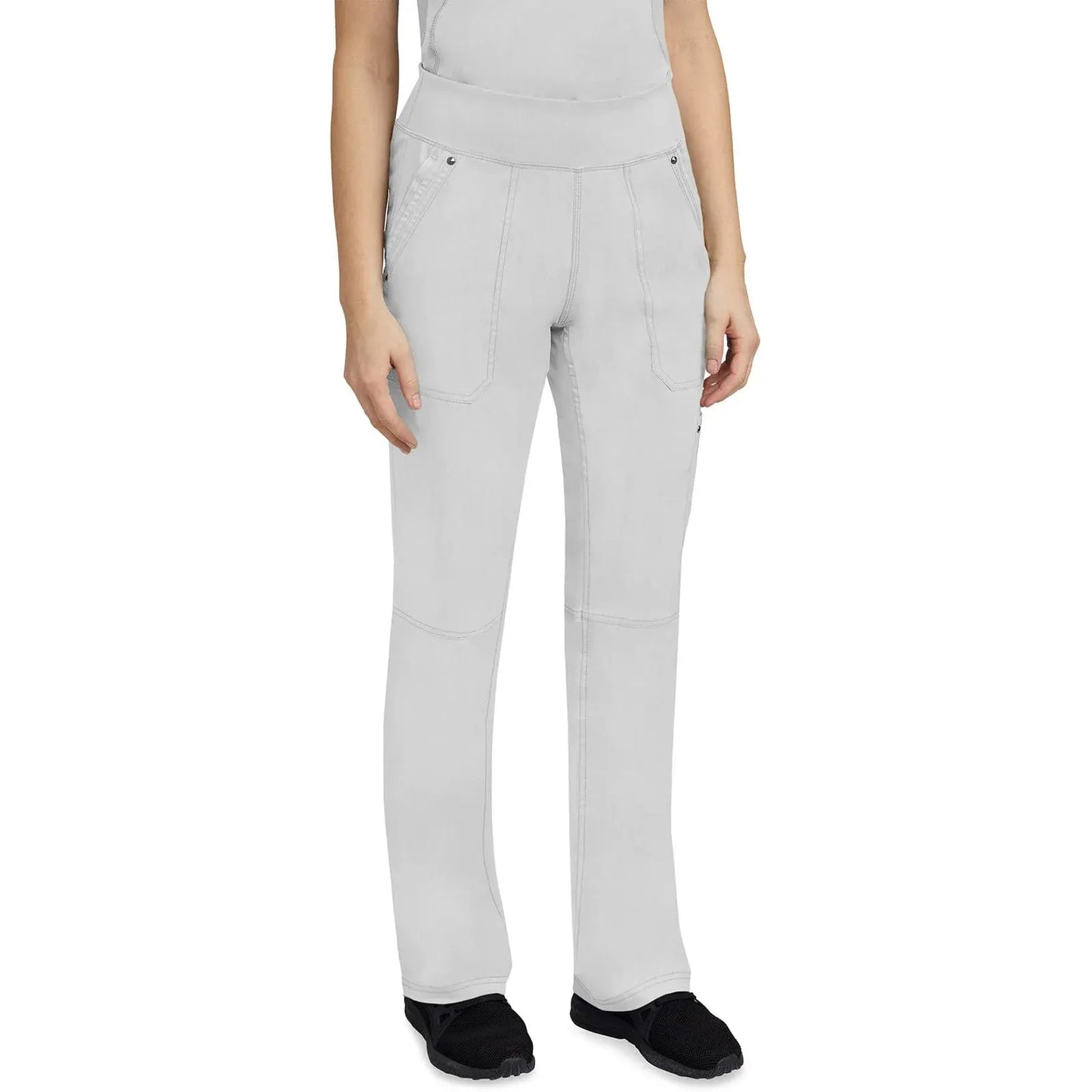 Healing Hands Purple Label Scrubs 9133 Tori Pant Women White