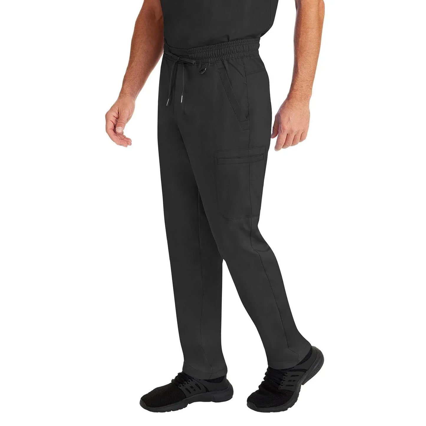 Healing Hands Purple Label Scrubs 9300 Daniel Utility Pant Men Black