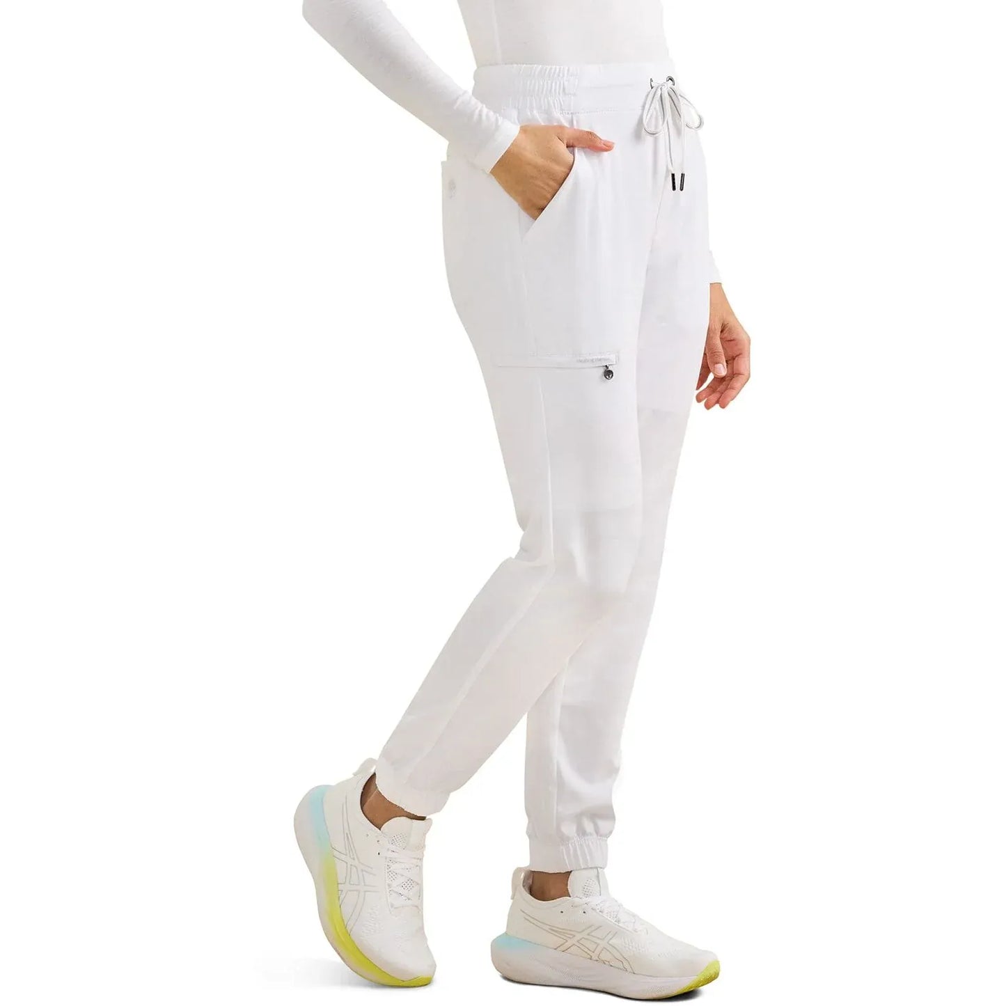 Healing Hands Purple Label Tate Jogger Camo Pant 9350 – Women’s Scrub Pants White