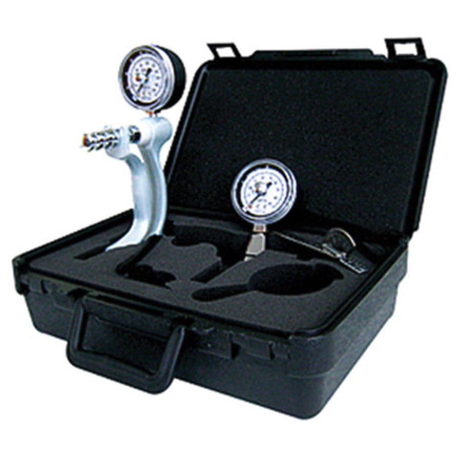 Hydraulic 3-Piece Hand Evaluation Set — Dynamometer, Pinch Gauge & Finger Goniometer