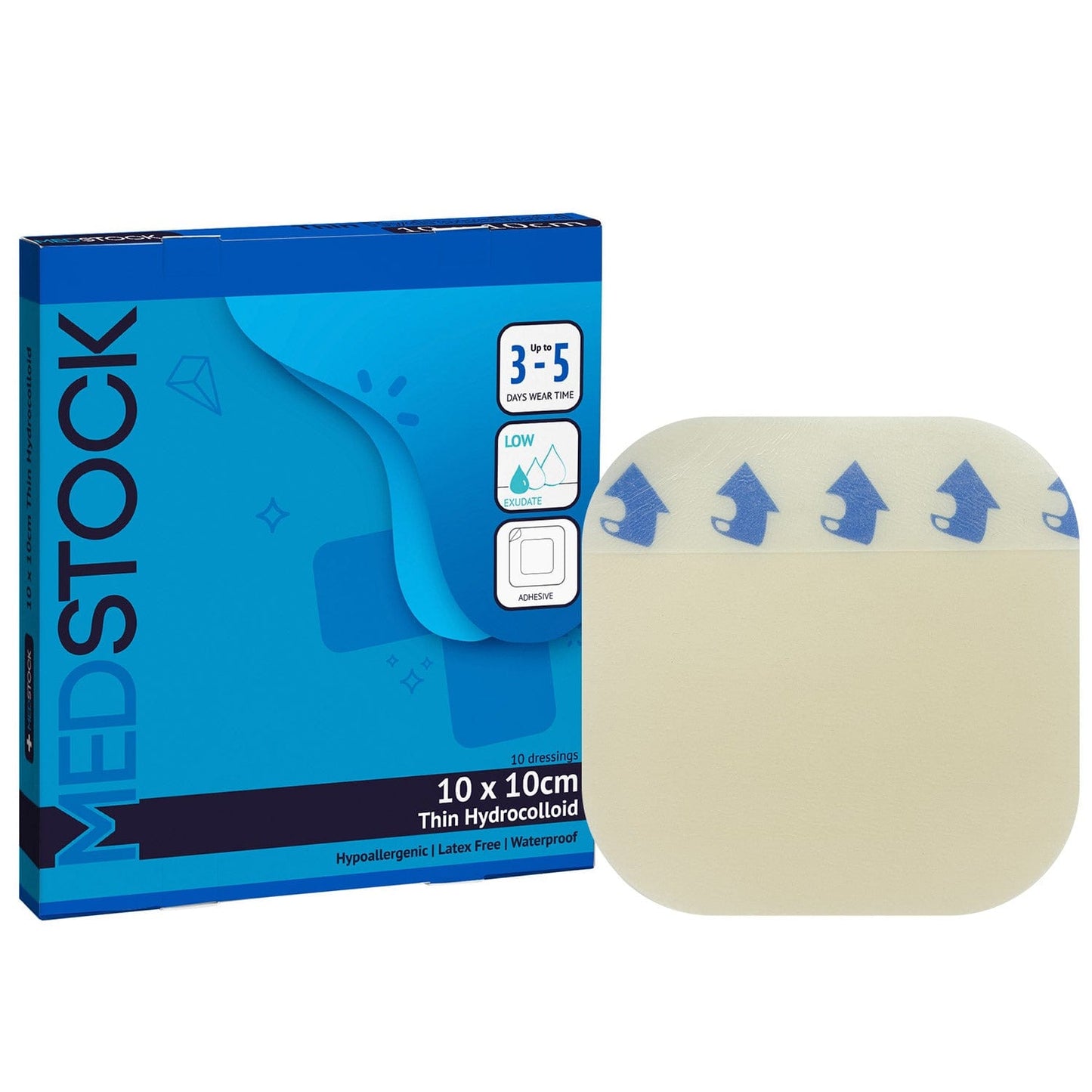 Hydrocolloid Dressing 10cm x 10cm
