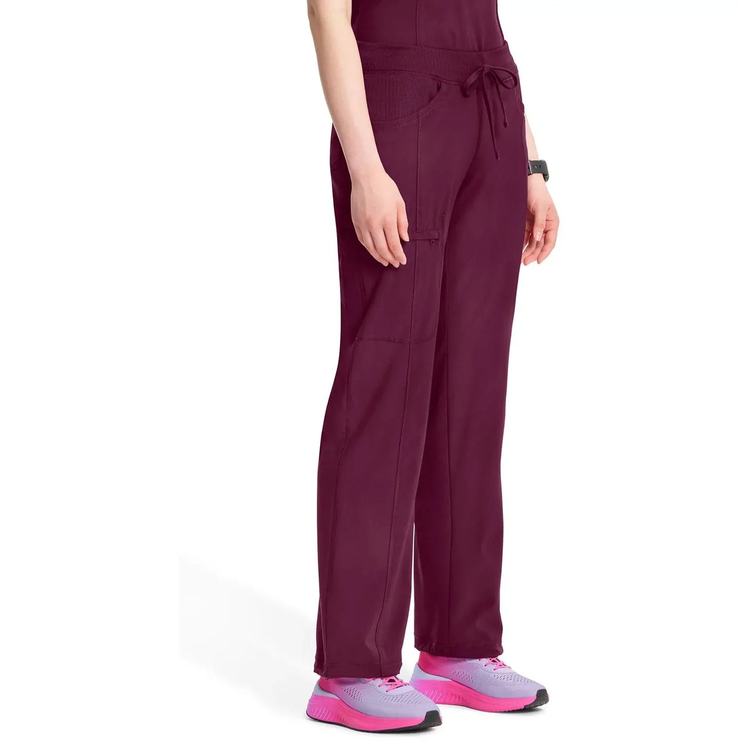 Cherokee Scrubs Pants Cherokee Infinity Drawstring Pant Wine 1123A