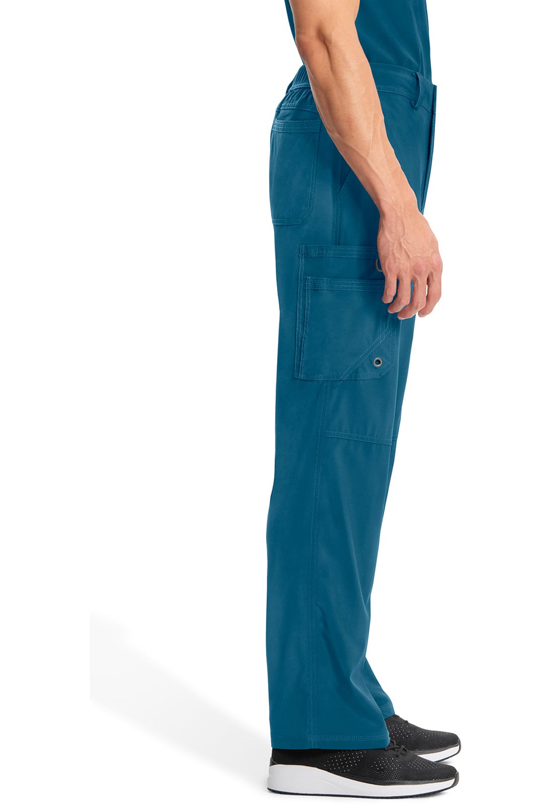Infinity CK200A Scrubs Pants Mens Fly Front Caribbean Blue