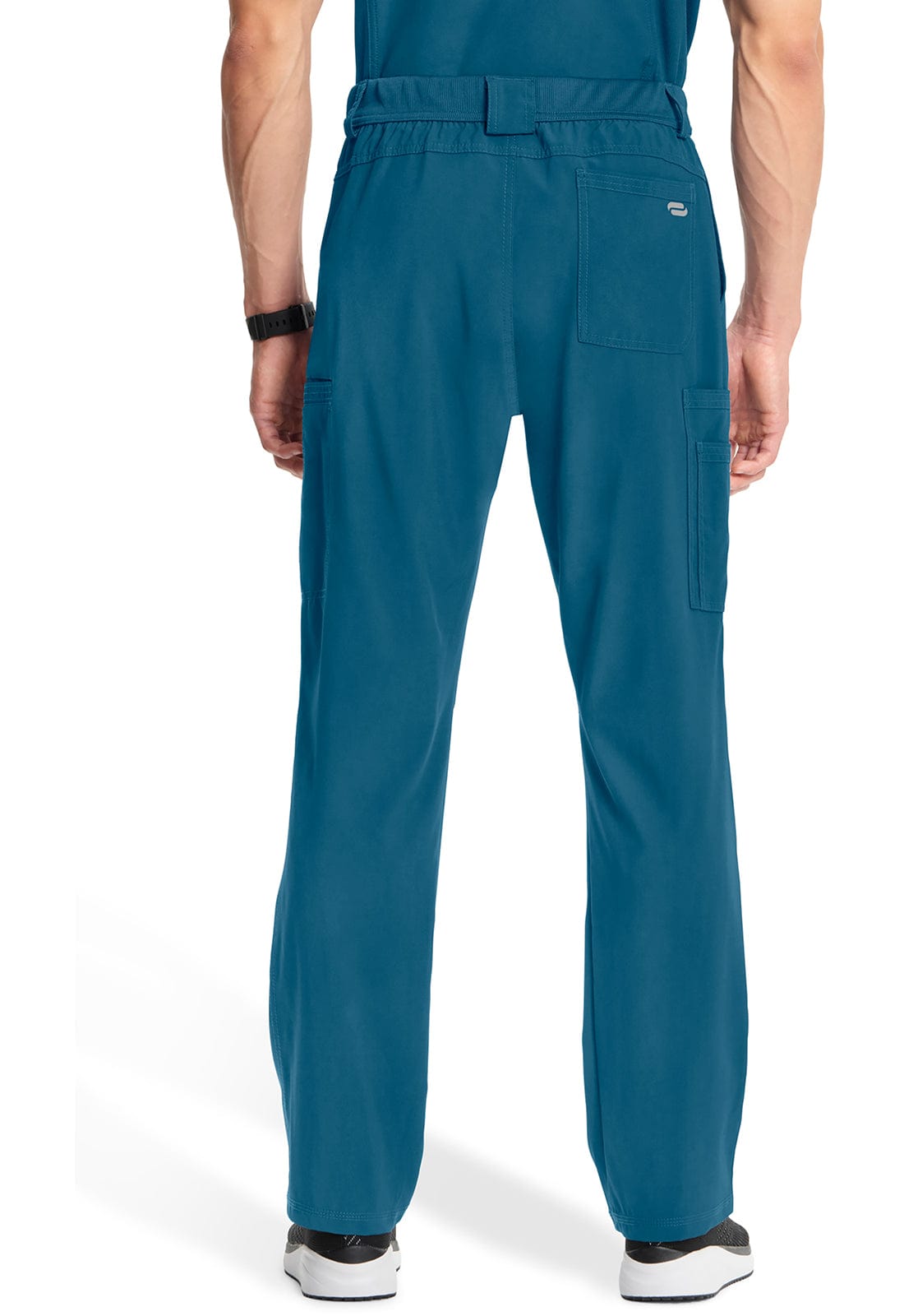 Infinity CK200A Scrubs Pants Mens Fly Front Caribbean Blue